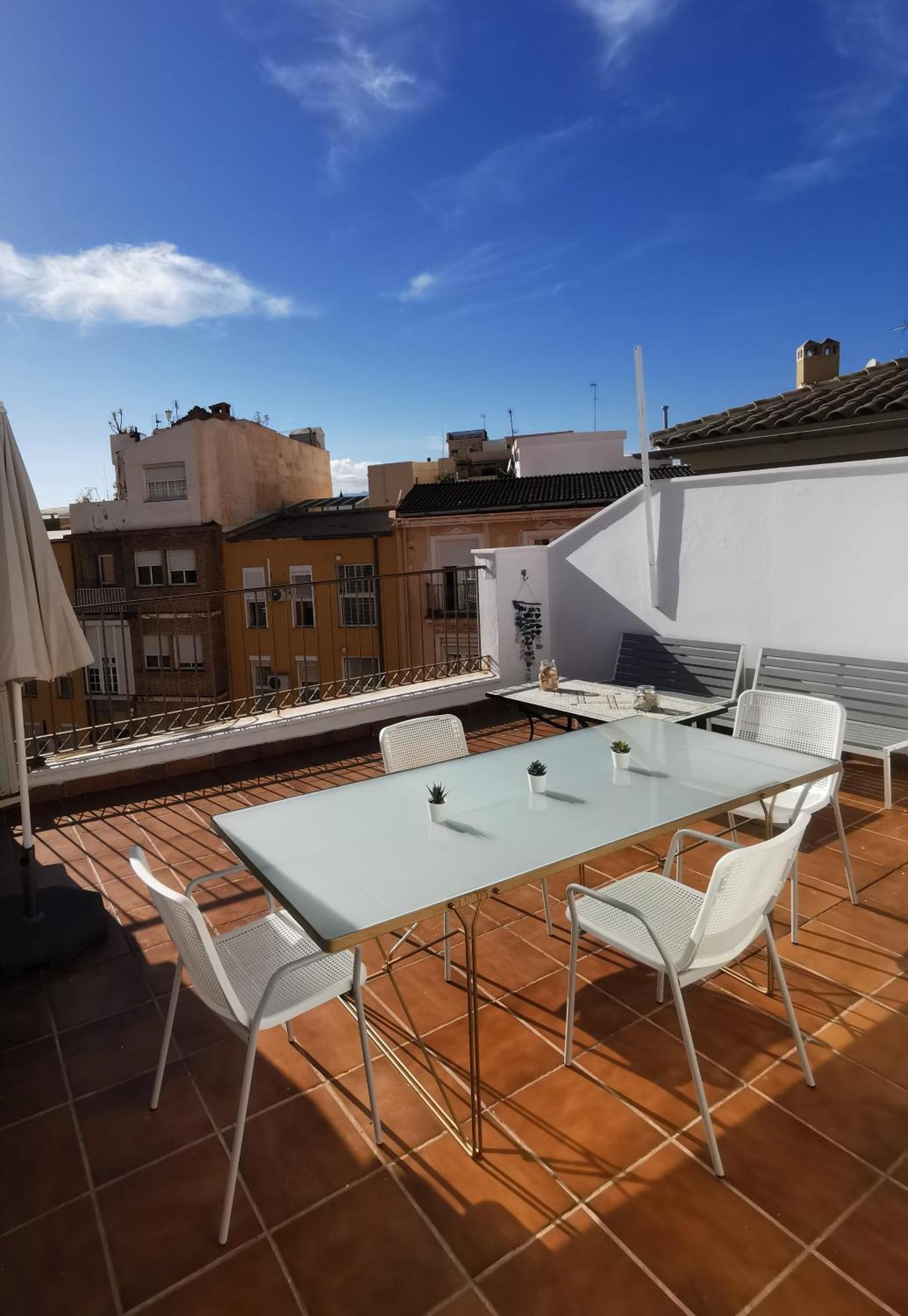 Atico Con Vistas Centro Historico / Terraza 40 M Apartment Malaga Ngoại thất bức ảnh