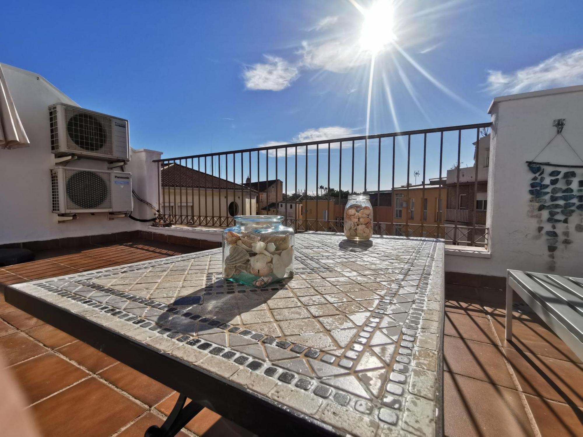 Atico Con Vistas Centro Historico / Terraza 40 M Apartment Malaga Ngoại thất bức ảnh